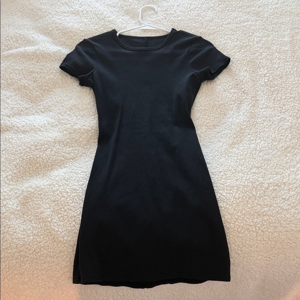 ALO Yoga Black Mini Dress